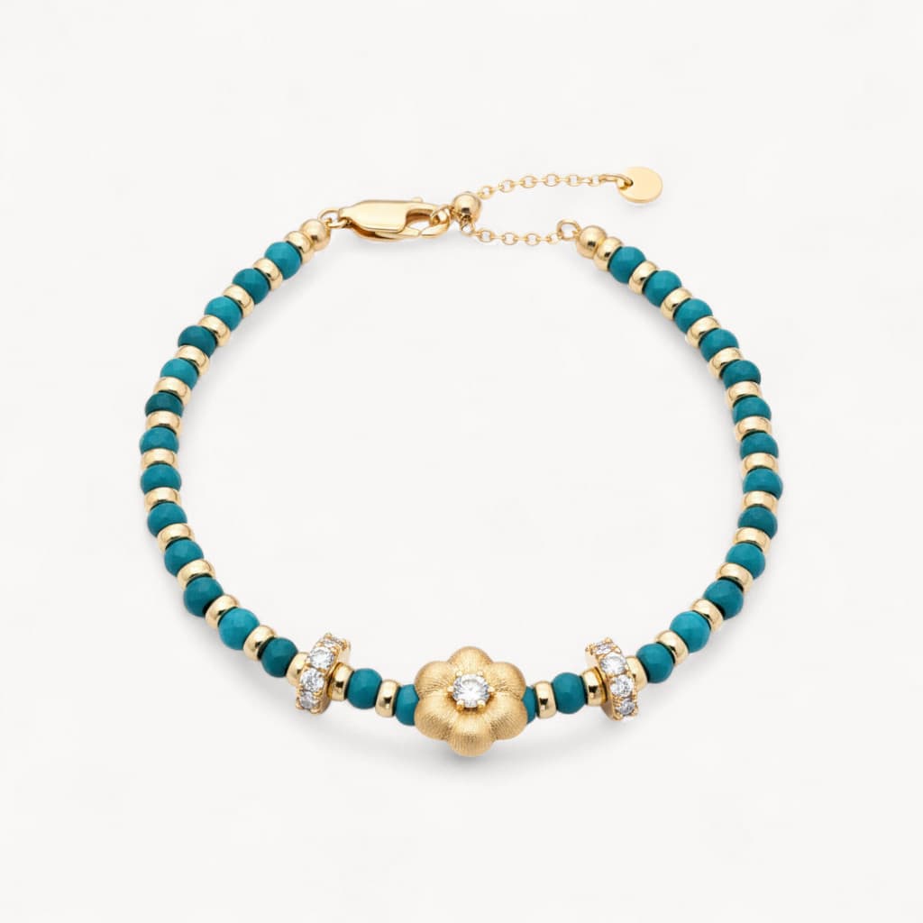 Theiaura Azure Bloom Bracelet