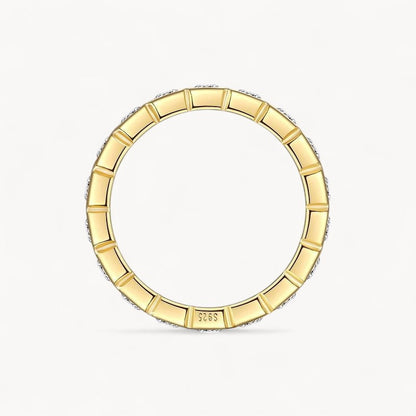 Theiaura Bezel Emerald Cut Moissanite Ring (3.6 Ct. Tw.) - THEIAURA&CO.