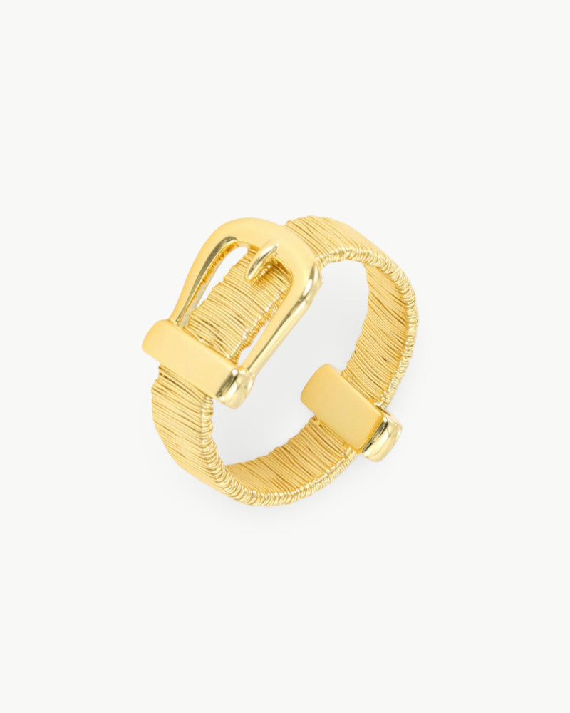 Theiaura Bold Buckle Ring - THEIAURA&CO.
