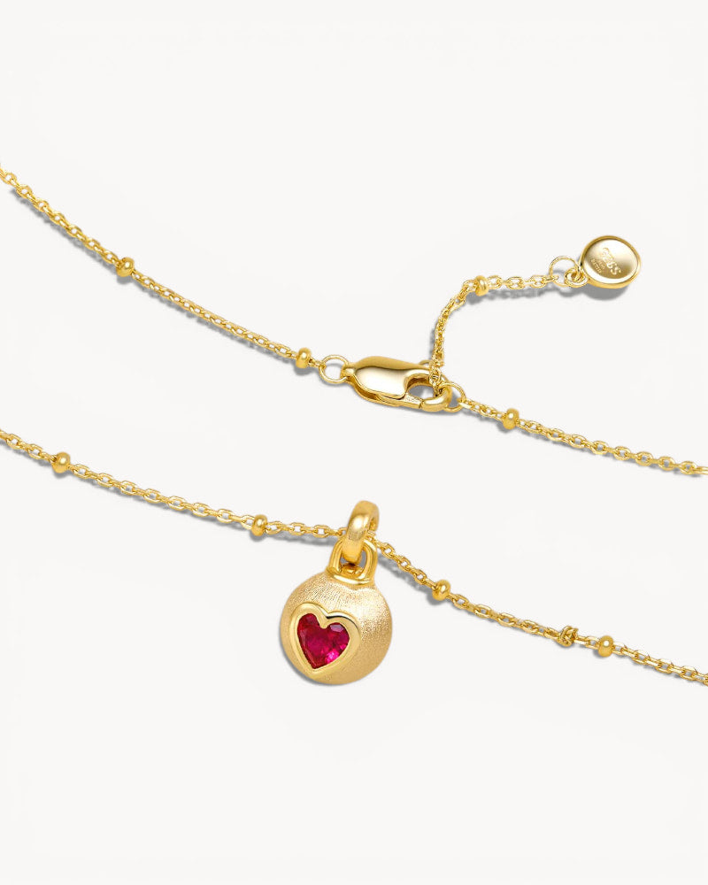 Theiaura Bubble Heart Pendant Necklace - THEIAURA&CO.