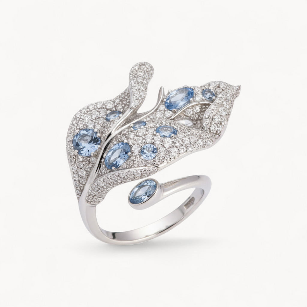 Theiaura Celestia Leaf Ring - THEIAURA&CO.