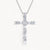 Theiaura Moissanite Cross Pendant Necklace (7 Ct. Tw.)