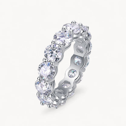 Theiaura Elegant Pavé Moissanite Ring (7.0 Ct. Tw.) - THEIAURA&CO.
