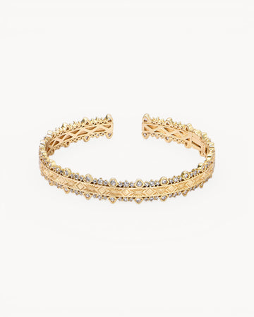 Theiaura Elise Filigree Cuff Bracelet - THEIAURA&CO.