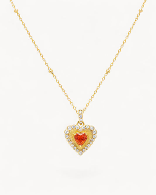 Theiaura Ember Heart Pendant Necklace - THEIAURA&CO.