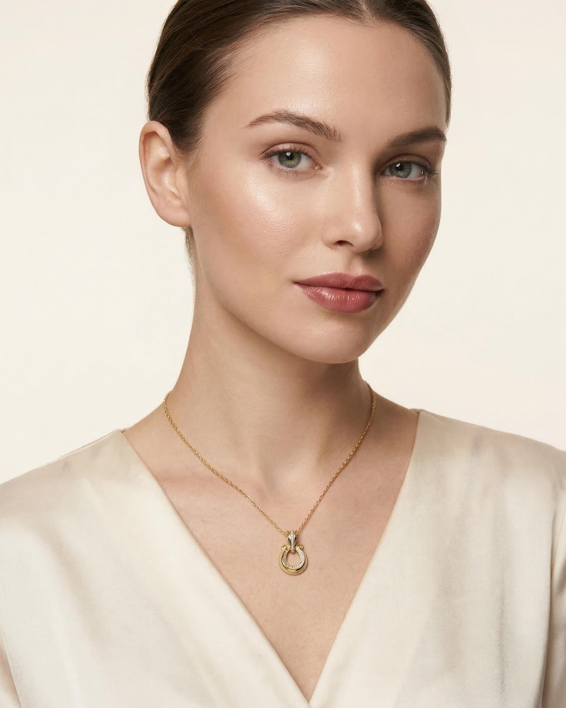 Theiaura Equestrian Grace Necklace - THEIAURA&CO.