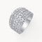 Anillo de moissanita Theiaura Chic (2,0 ct. total)