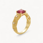 Theiaura Fiore Rosso Ring - THEIAURA&CO.