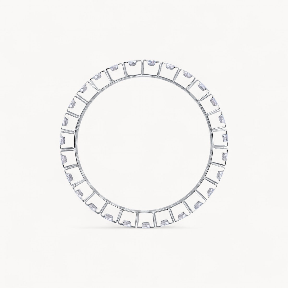 Theiaura Four Row Pavé Moissanite Ring (3.2 Ct. Tw.) - THEIAURA&CO.