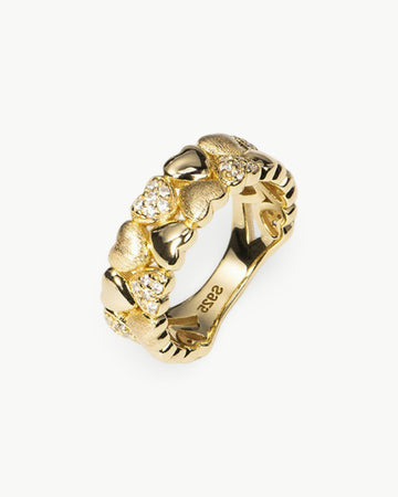 Theiaura Gilded Heart Ring - THEIAURA&CO.