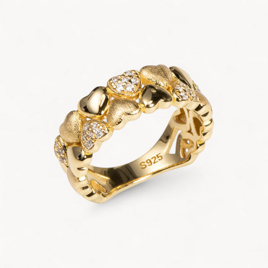 Theiaura Gilded Heart Ring - THEIAURA&CO.