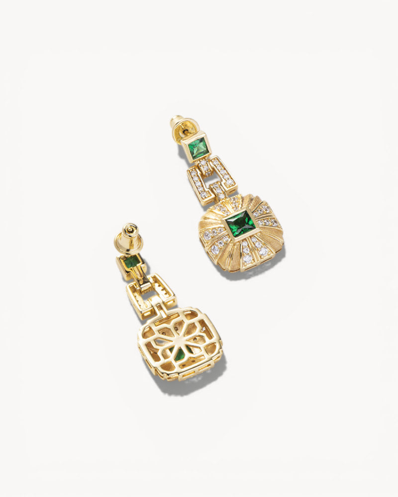 Theiaura Gilded Nova Drop Earrings - THEIAURA&CO.