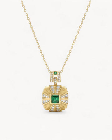 Theiaura Gilded Nova Pendant Necklace - THEIAURA&CO.