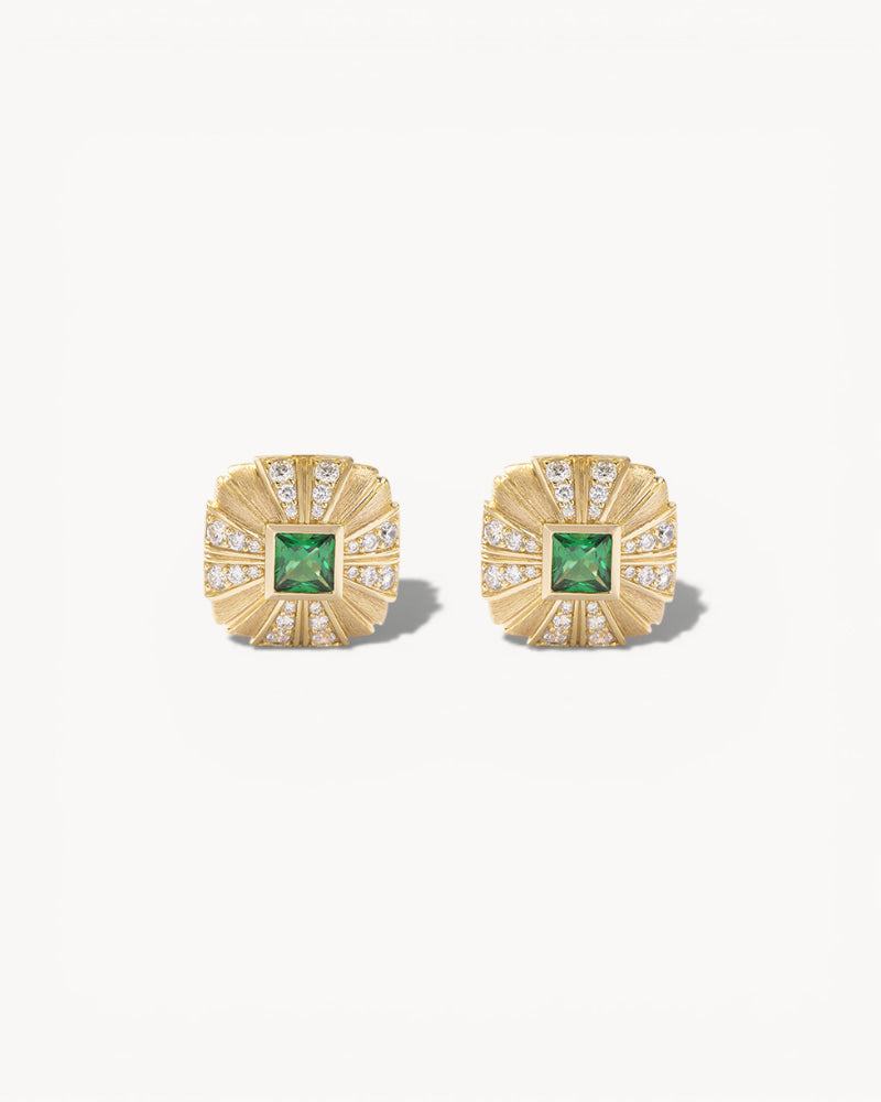 Theiaura Gilded Nova Stud Earrings - THEIAURA&CO.