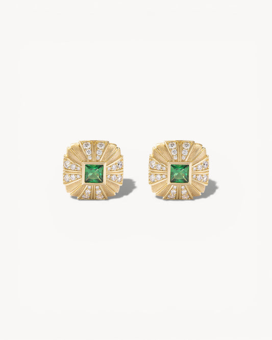Theiaura Gilded Nova Stud Earrings - THEIAURA&CO.
