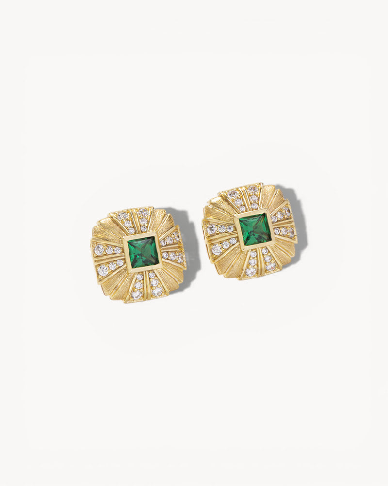 Theiaura Gilded Nova Stud Earrings - THEIAURA&CO.