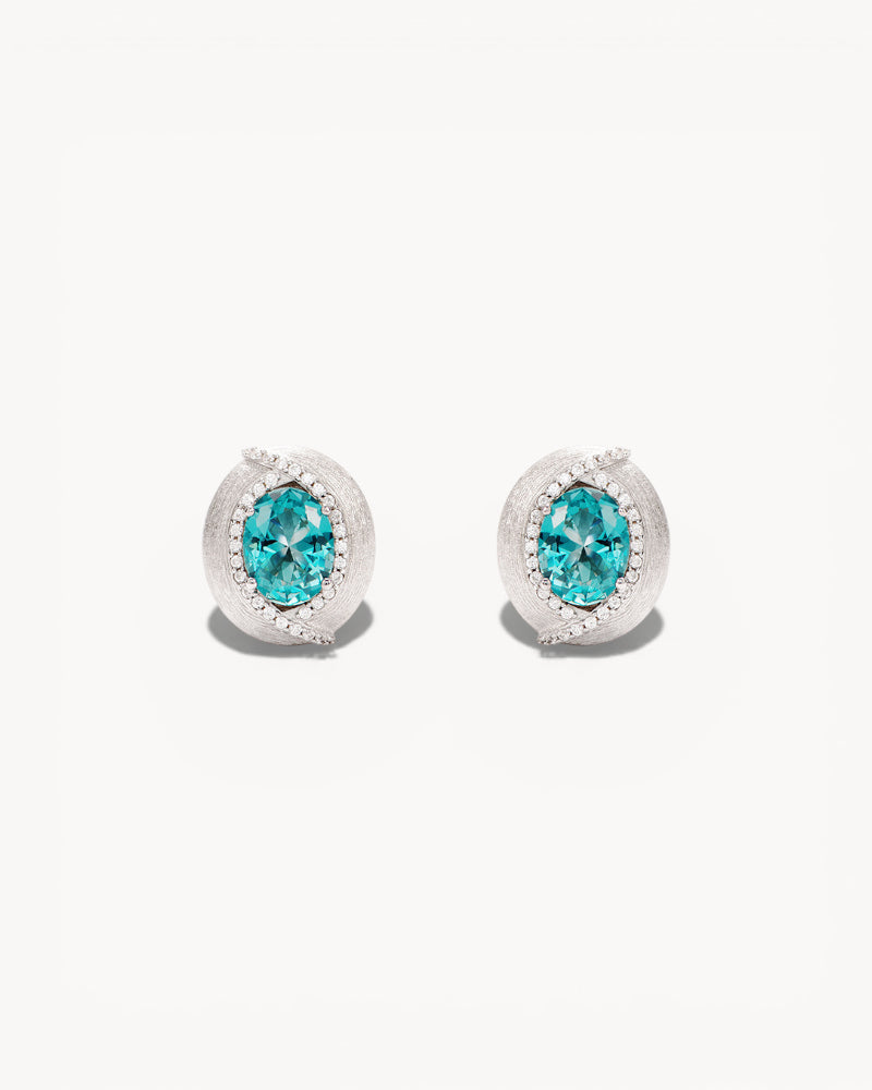 Theiaura Gleam Halo Stud Earrings - THEIAURA&CO.
