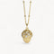 Theiaura Golden Acorn Pendant Necklace