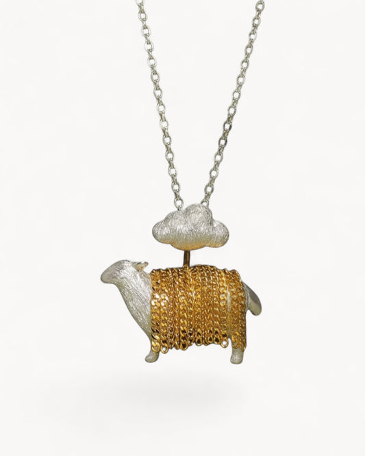 Theiaura Golden Fleece Necklace - THEIAURA&CO.