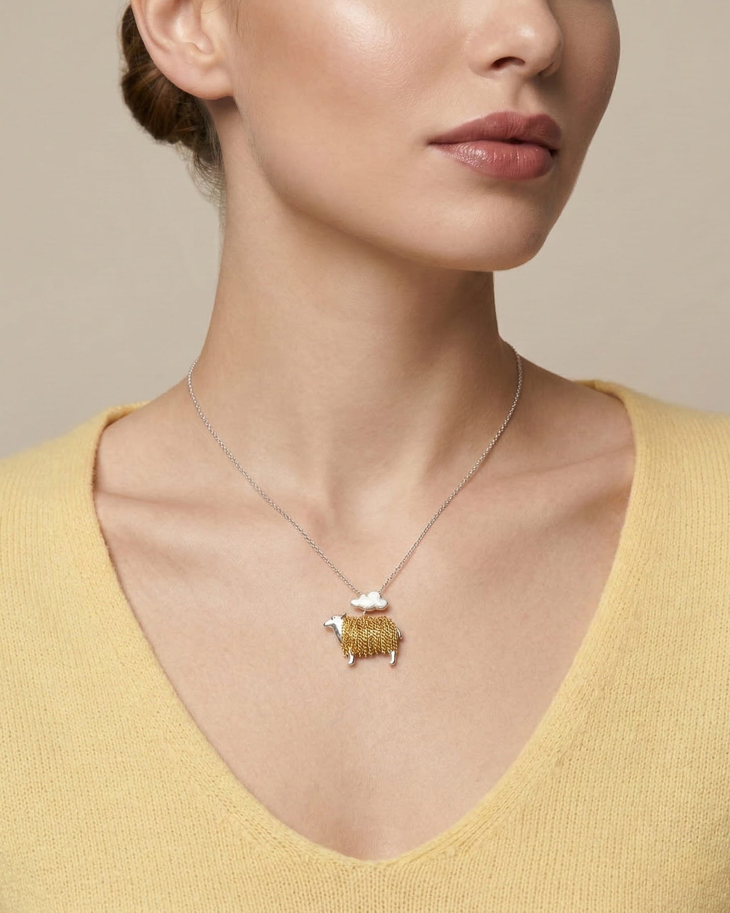 Theiaura Golden Fleece Necklace - THEIAURA&CO.