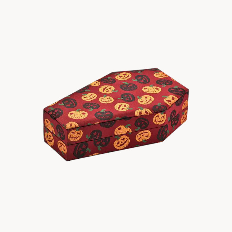 Theiaura Halloween Coffin Jewelry Box