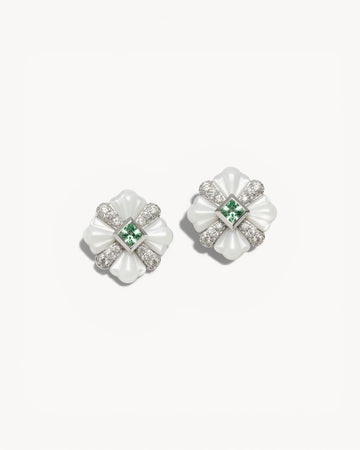 Theiaura Iridescent Petal Stud Earrings - THEIAURA&CO.