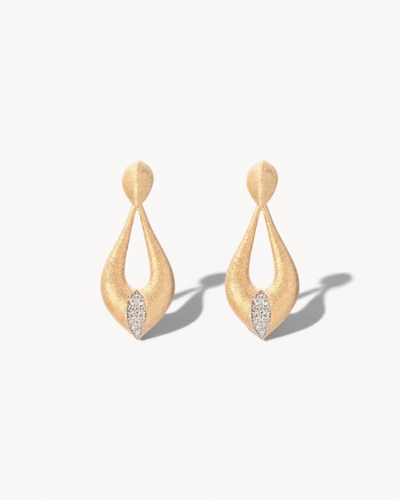Theiaura Larmes Sculptées Drop Earrings - THEIAURA&CO.