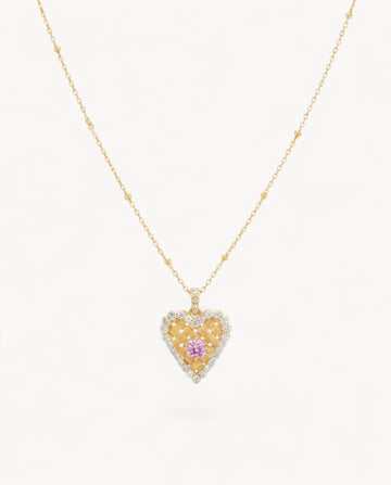 Theiaura Loveweave Heart Pendant Necklace - THEIAURA&CO.