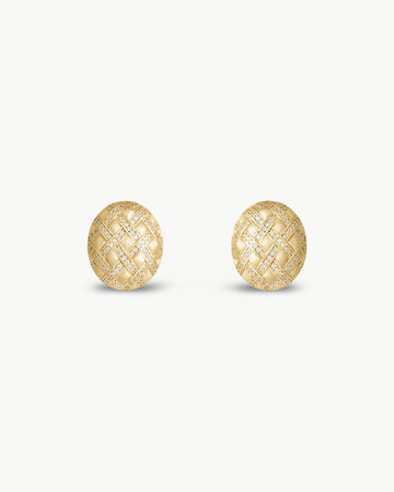 Theiaura Lucent Veil Stud Earrings - THEIAURA&CO.