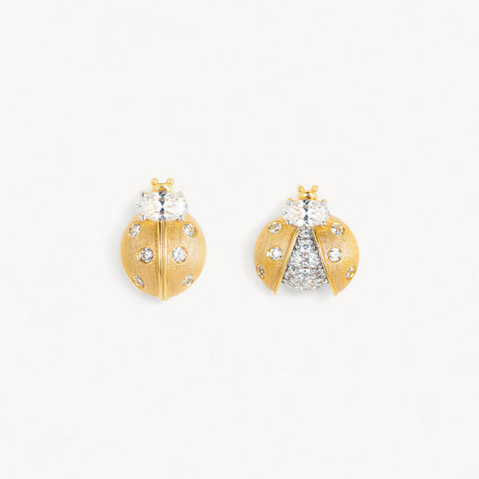 Theiaura Lucky Beetle Earrings - THEIAURA&CO.
