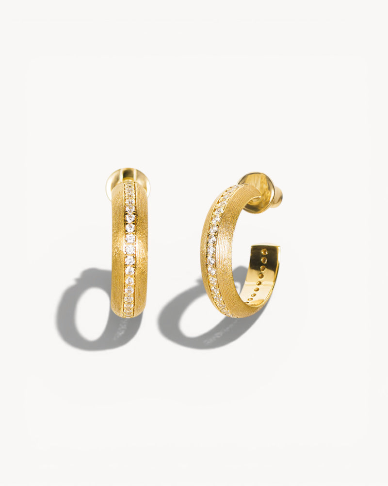 Theiaura Luminare Hoop Earrings - THEIAURA&CO.