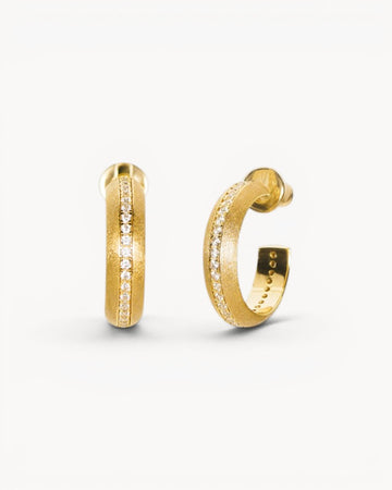 Theiaura Luminare Hoop Earrings - THEIAURA&CO.
