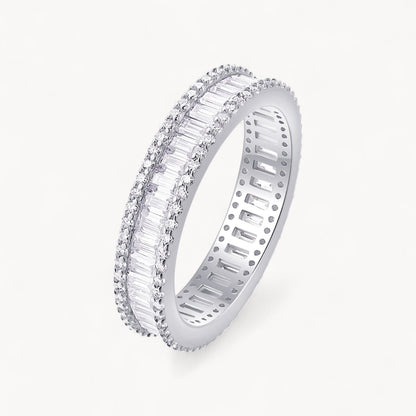 Theiaura Luxe Emerald Cut Moissanite Ring (4.6 Ct. Tw.) - THEIAURA&CO.