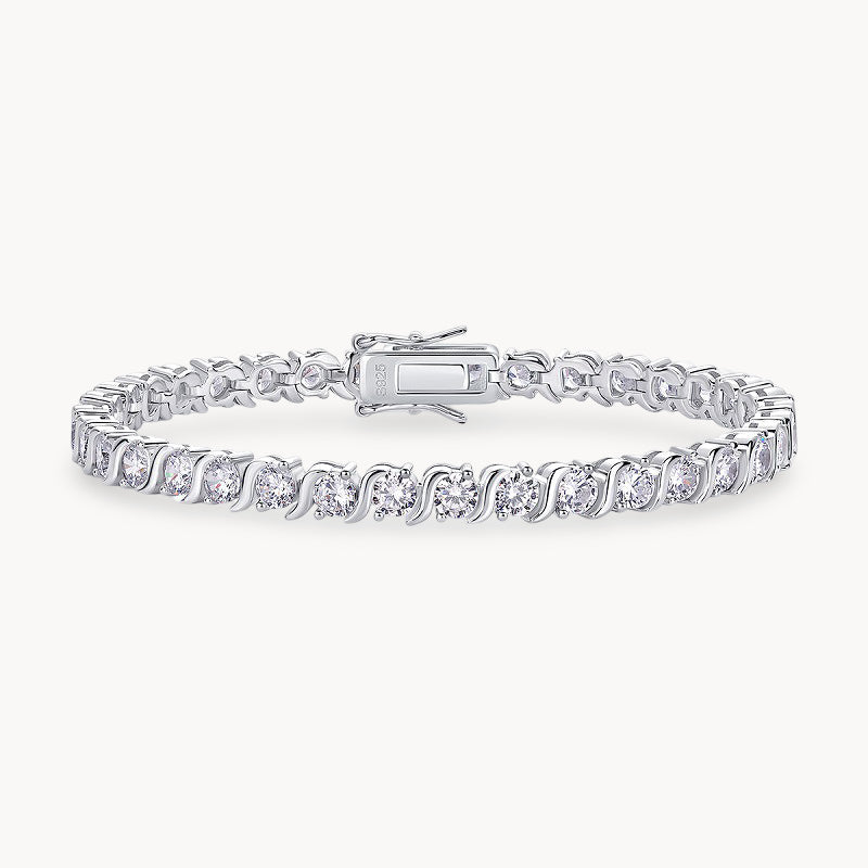Theiaura Luxe Moissanite Tennis Bracelet - THEIAURA&CO.