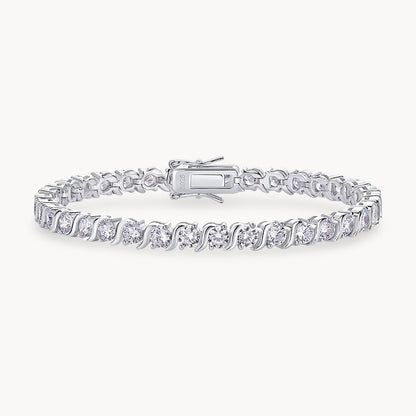Theiaura Luxe Moissanite Tennis Bracelet - THEIAURA&CO.