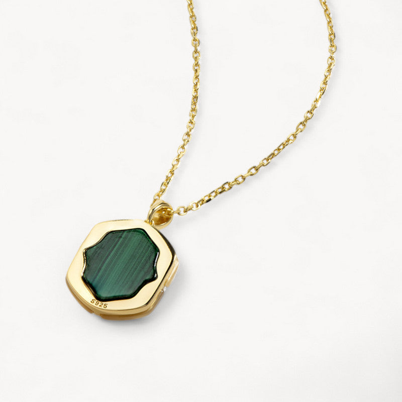 Theiaura Verde Grace Pendant Necklace - THEIAURA&CO.