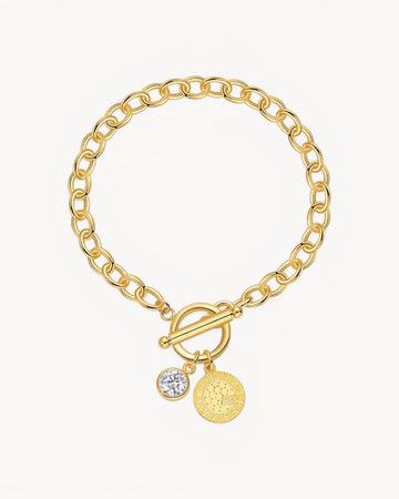 Theiaura Moissanite Chain Bracelet - THEIAURA&CO.