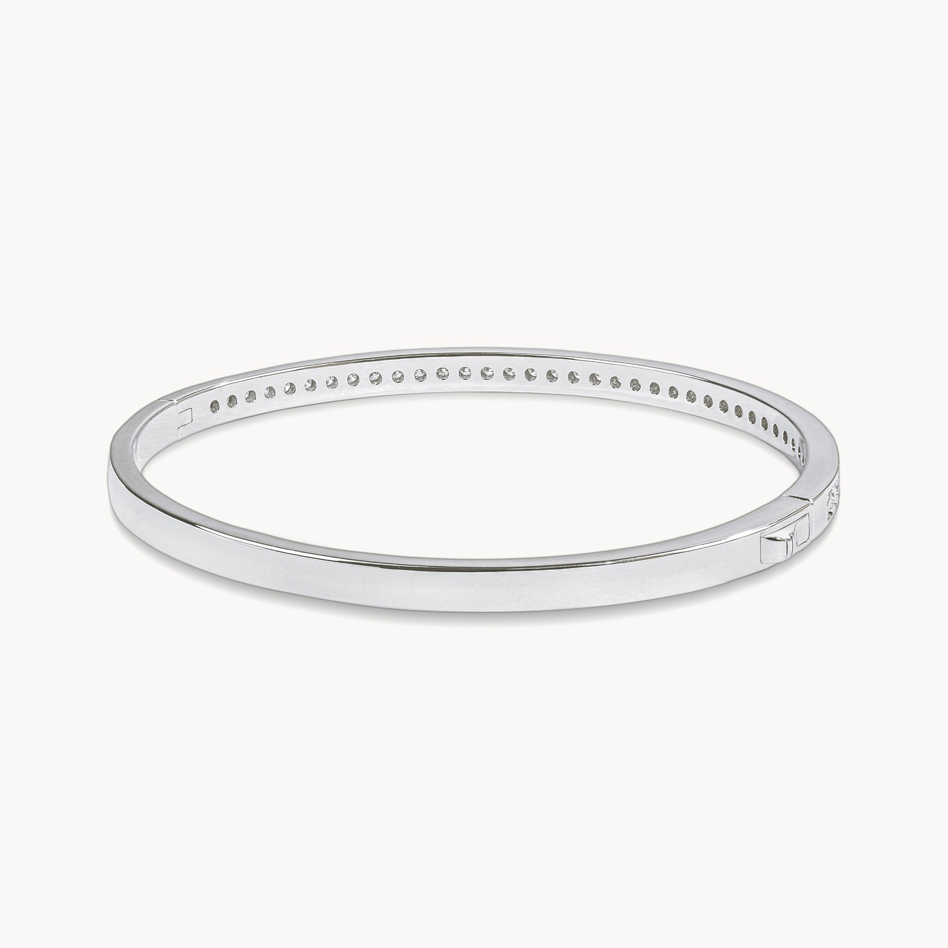 Theiaura Moissanite Eternity Bangle Bracelet - THEIAURA&CO.