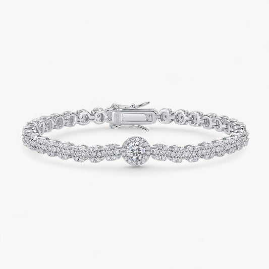 Theiaura Moissanite Tennis Bracelet - THEIAURA&CO.