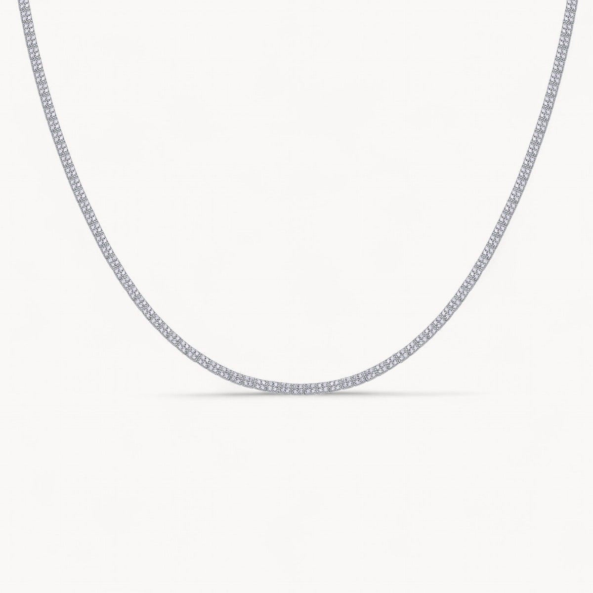 Theiaura Moissanite Tennis Necklace (4.2 - 5.2 Ct. Tw.) - THEIAURA&CO.