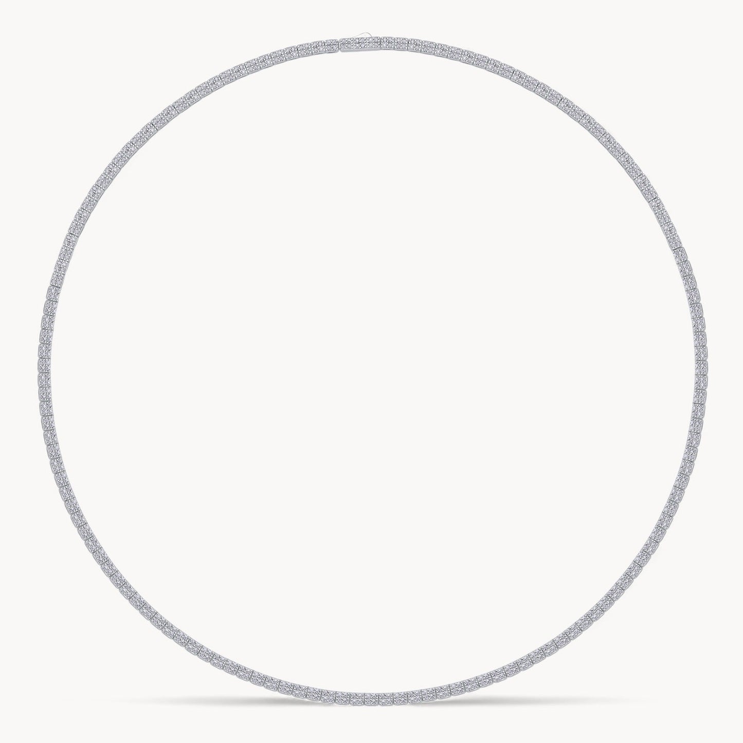 Theiaura Moissanite Tennis Necklace (4.2 - 5.2 Ct. Tw.) - THEIAURA&CO.