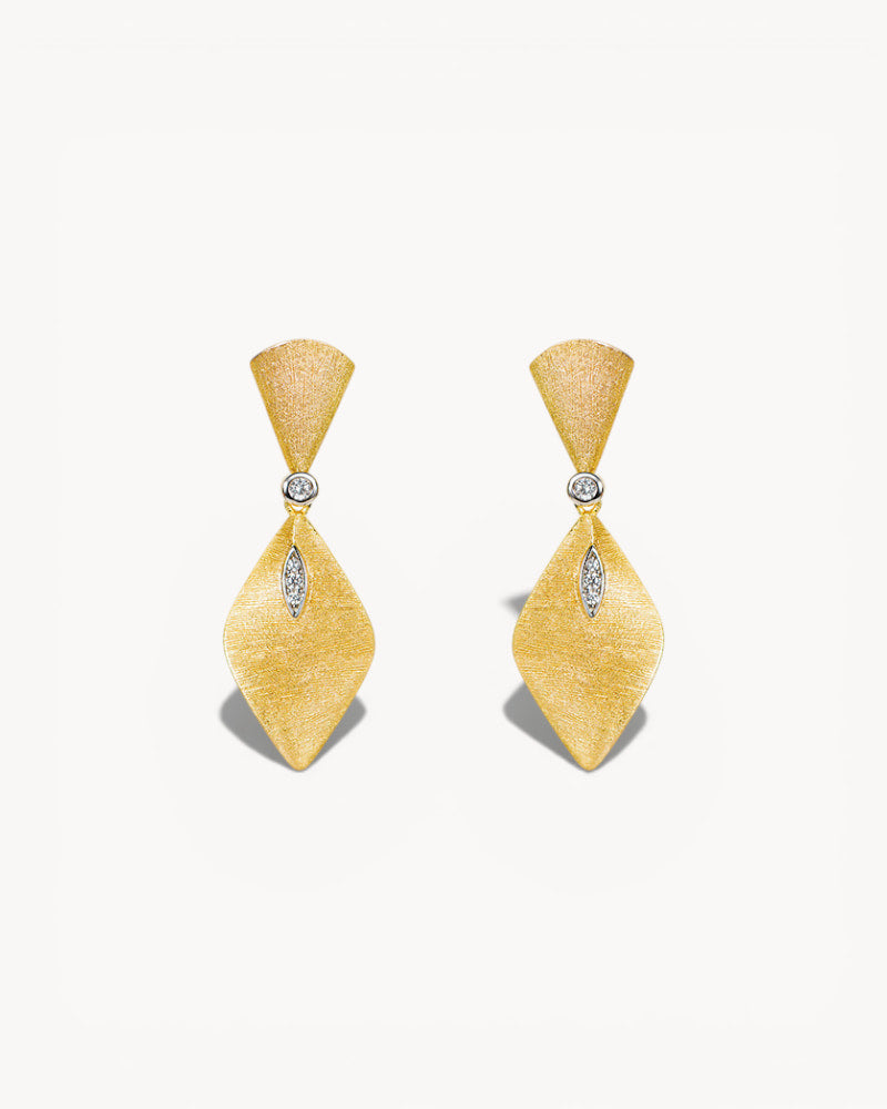Theiaura Origami Lumière Drop Earrings - THEIAURA&CO.