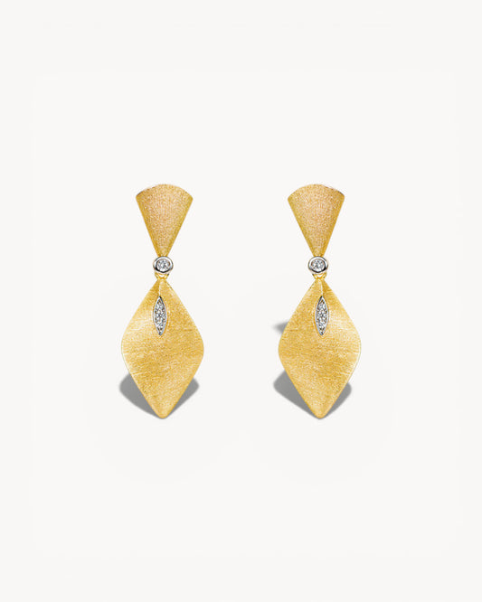 Theiaura Origami Lumière Drop Earrings - THEIAURA&CO.