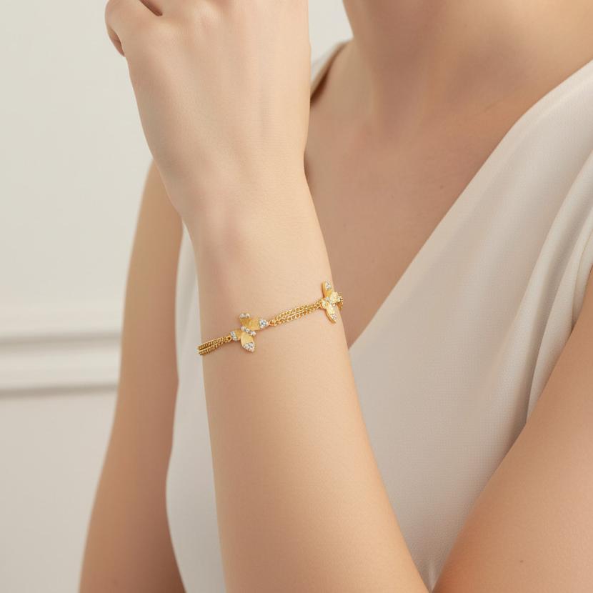 Theiaura Papillon d’Or Bracelet - THEIAURA&CO.