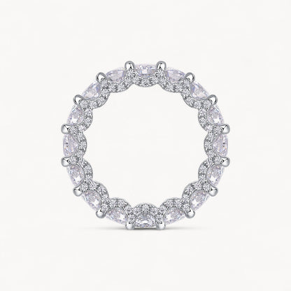 Theiaura Pavé Moissanite Ring (5.5 Ct. Tw.) - THEIAURA&CO.