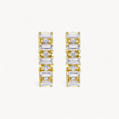 Theiaura Perfect Moissanite Hoop Earrings (2.24 Ct. Tw.) - THEIAURA&CO.
