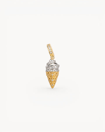 Theiaura Golden Cone Charm - THEIAURA & CO.
