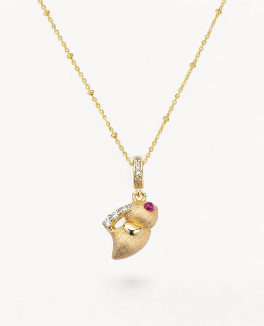 Theiaura Lapin d’Or Pendant Necklace - THEIAURA&CO.