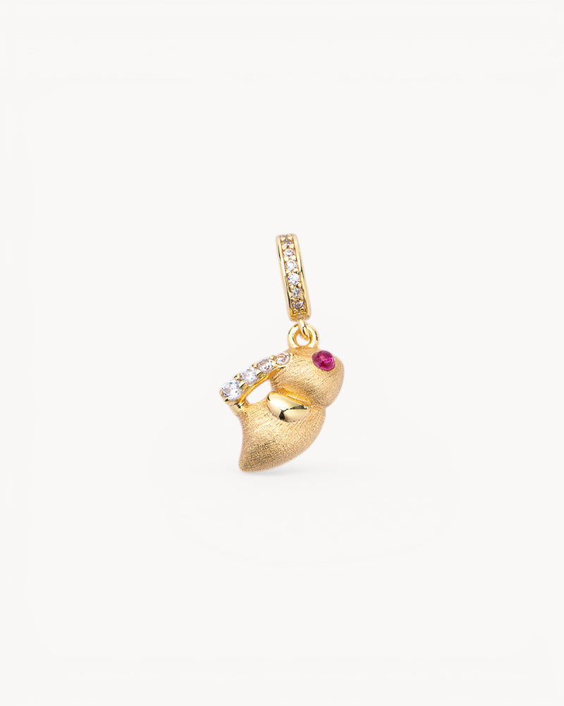 Theiaura Rouge Rabbit Pendant Necklace - THEIAURA & CO.