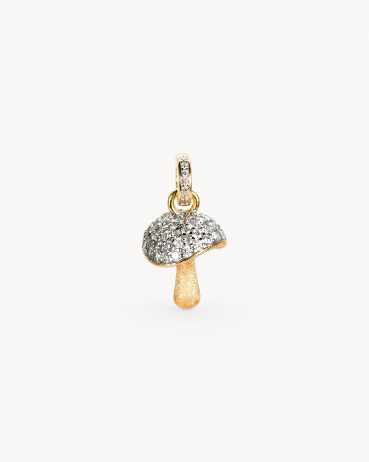 Theiaura Pavé Mushroom Charm - THEIAURA & CO.